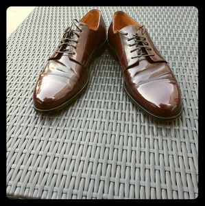 Cole Haan City - Cap Toe Burgundy Oxford Shoes